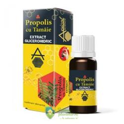 Propolis cu tamaie extract glicerohidric ApicolScience 30 ml