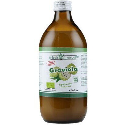 Health Nutrition Graviola suc Bio 100% pur 500 ml