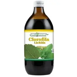 Health Nutrition Clorofila lichida suc 100% naturala 500 ml