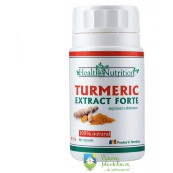Health Nutrition Turmeric Extract Forte natural 60 capsule