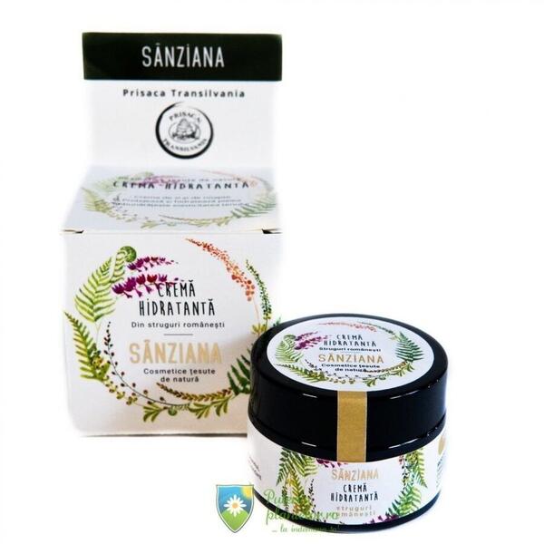 Prisaca Transilvania Crema hidratanta de fata Sanziana 30 ml