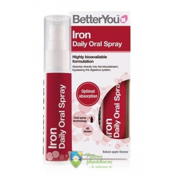 BetterYou Iron Oral Spray (fier) 25 ml