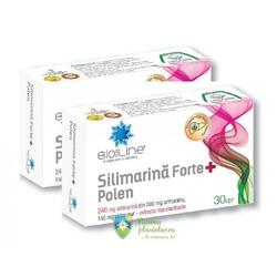 Silimarina Forte + polen 30 comprimate 1+1 Gratis