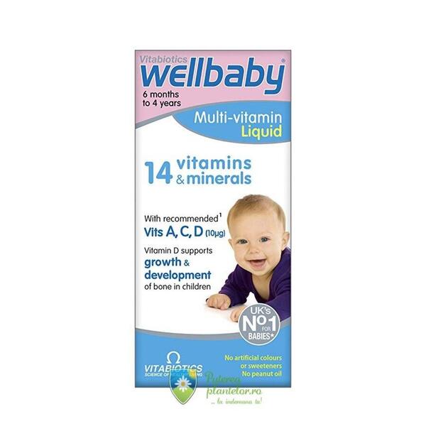 Vitabiotics Wellbaby Sirop Multi-Vitamine 150 ml