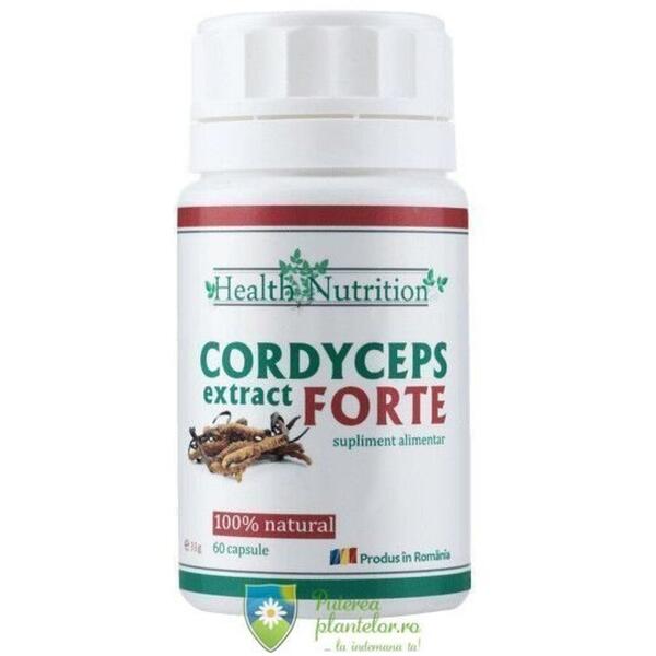 Health Nutrition Cordyceps Extract Forte 100% natural 60 capsule