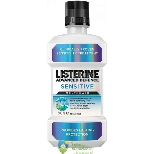 Johnson&Johnson Apa de gura Listerine Advanced Defence Sensitive 500 ml