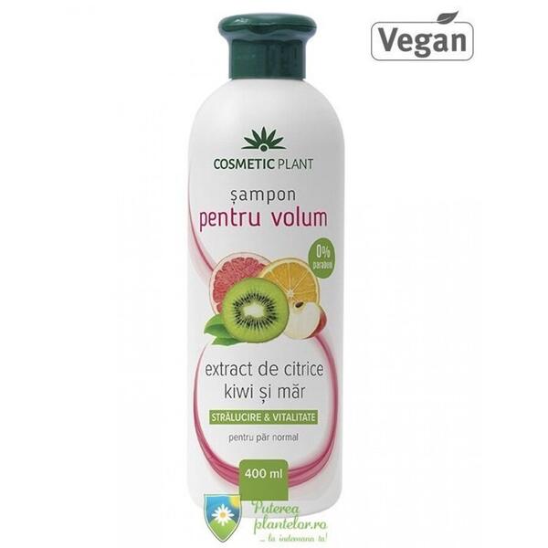 Cosmetic Plant Sampon pentru volum cu extract de citrice, kiwi si mar 400 ml