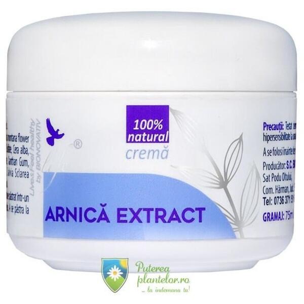 Bionovativ Arnica Extract Crema 75 ml