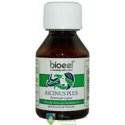 Ricinus Plus ulei ricin cu vitamina A 80 gr