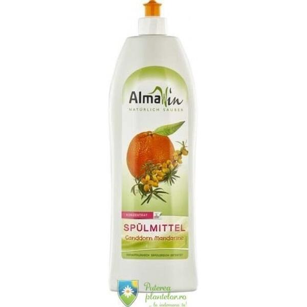 AlmaWin Detergent de vase cu catina si mandarine 1 l
