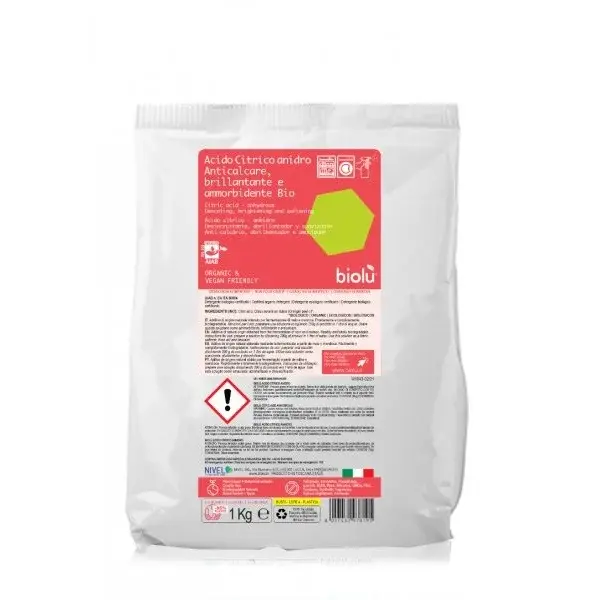 Biolu Acid citric ecologic pentru rufe 1 kg