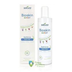 Lapte de baie Bioskin Junior pentru bebelusi si copii piele sensibila 300 ml