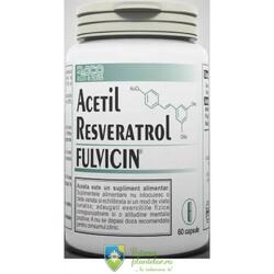 Acetyl Resveratrol cu Fulvicin 60 capsule