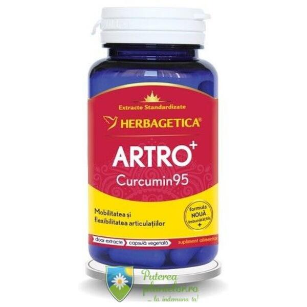 Herbagetica Artro+ Curcumin 95 60 capsule + Articular Stem 60 cps 1/2 Gratis