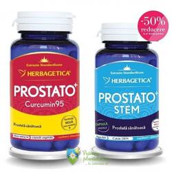 Prostato+ Curcumin95 60 capsule + Prostato+ Stem 60 capsule 1/2 Gratuit