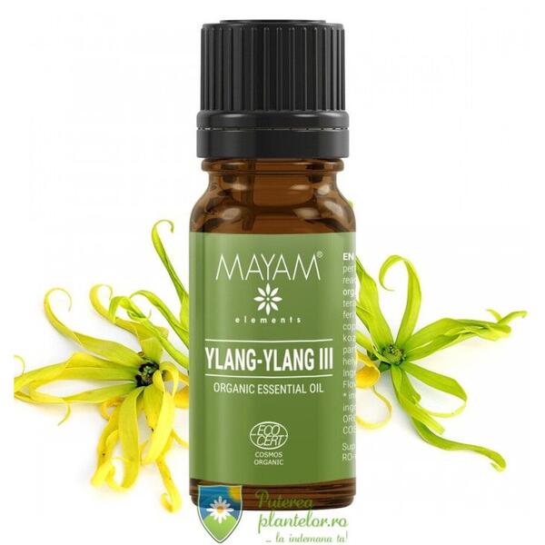 Mayam-Ellemental Ulei esential de Ylang-ylang Bio 10 ml
