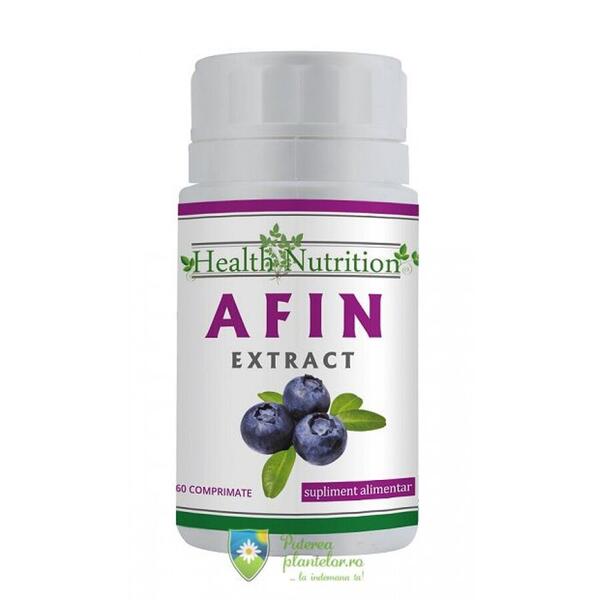 Health Nutrition Afin Extract 60mg 60 comprimate