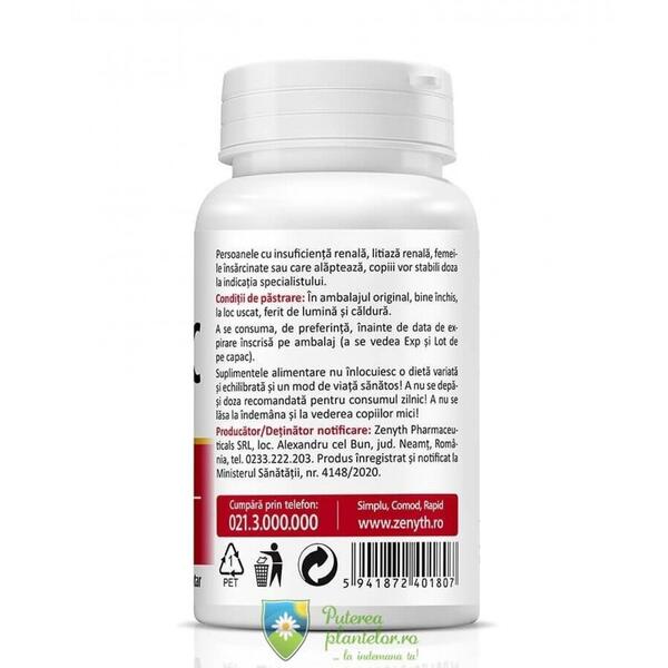 Zenyth Vitamina C Acid ascorbic 1000mg 30 capsule