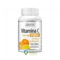 Vitamina C Premium cu citrice 1000mg 60 capsule