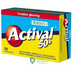 Actival 50+ 30 comprimate
