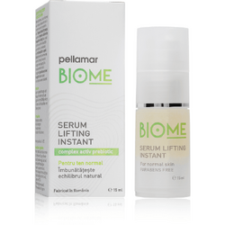 Pellamar Serum lifting instant pentru ten normal Biome 15 ml