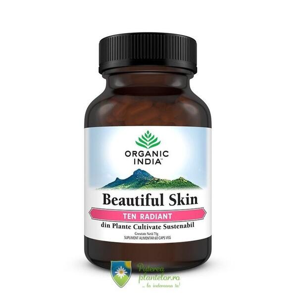 Organic India Beautiful Skin Ten Radiant 60 capsule