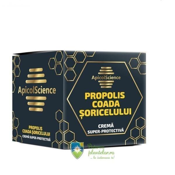 Bionovativ Crema super-protectiva cu propolis si coada soricelului ApicolScience 75 ml