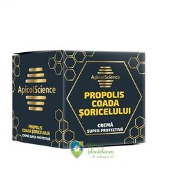 Crema super-protectiva cu propolis si coada soricelului ApicolScience 75 ml