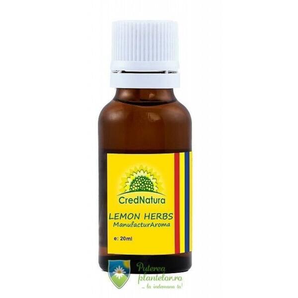 CredNatura Ulei aromaterapie Lemon Herbs 20 ml