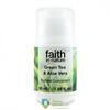Faith in Nature Deodorant roll on natural cu ceai verde si aloe vera 50 ml