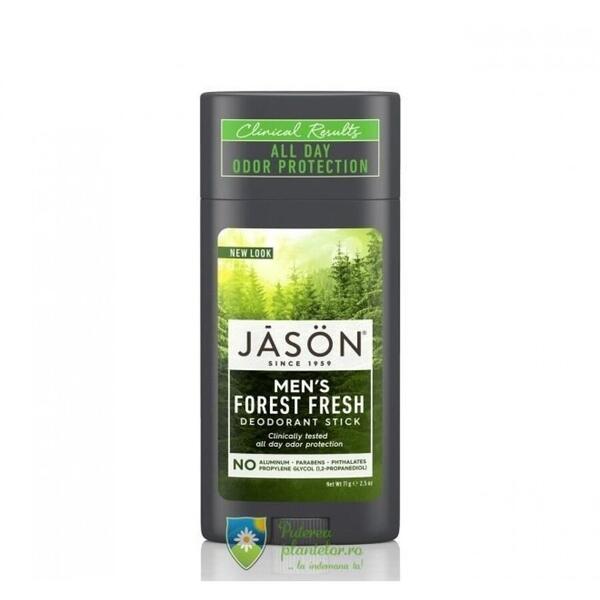 Jason Deodorant stick natural Forest Fresh pentru barbati 71 gr