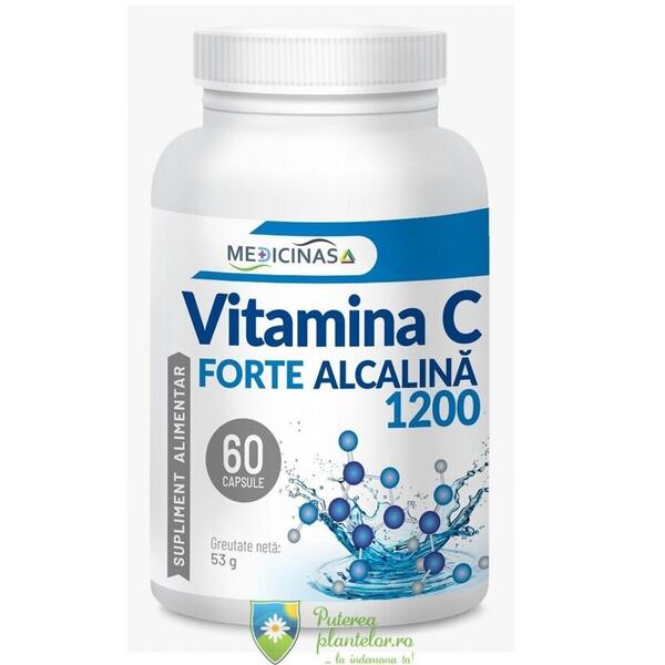 Medicinas Vitamina C Forte alcalina 1200 60 capsule vegetale