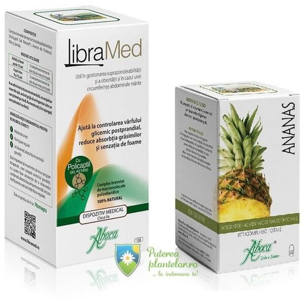Aboca Fitomagra Libramed 138 comprimate + Ananas 50 capsule
