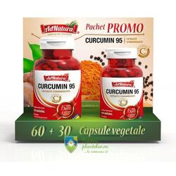 Pachet Promo Curcumin 95 60 capsule + 30 capsule