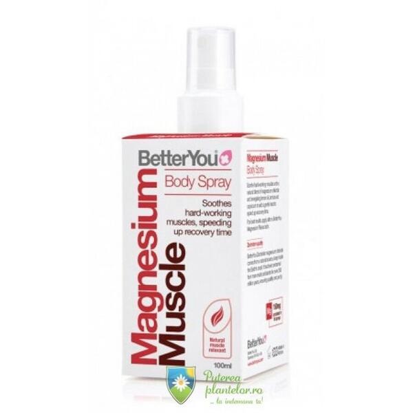 BetterYou Magnesium Muscle Body Spray 100 ml