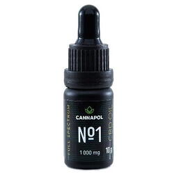 Adams Vision Ulei canabis CBD Cannapol No.1 10% 10 gr