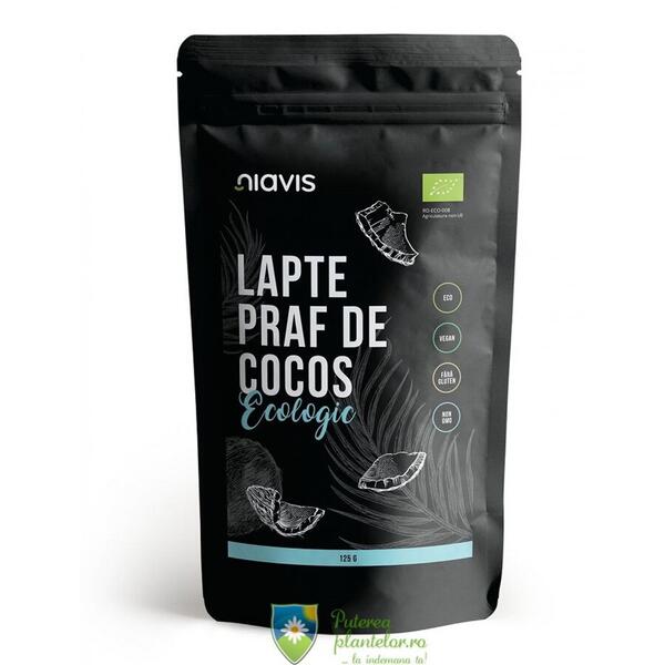 Niavis Lapte Praf de Cocos Ecologic 125 gr