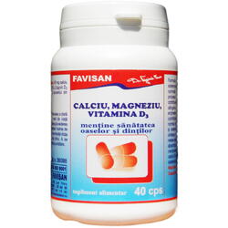 Calciu Magneziu D3 40 capsule