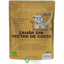 Zahar din nectar de cocos pur bio 200 gr