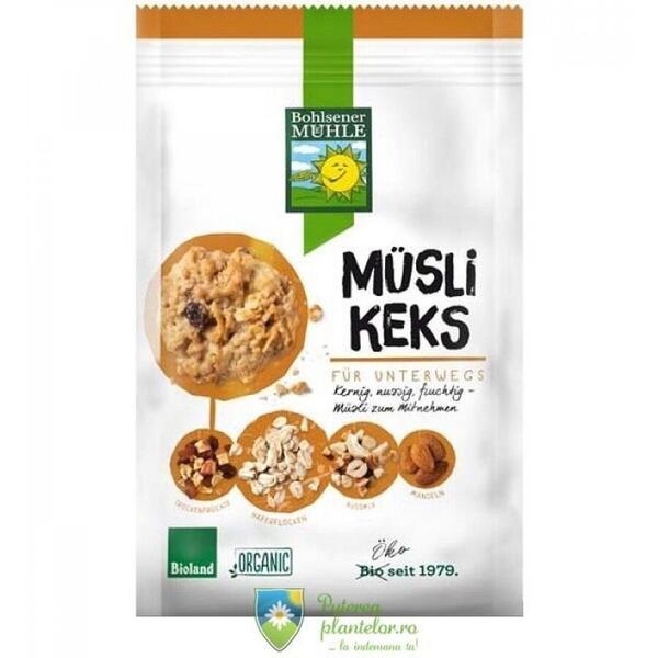 Bohlsener Muhle Biscuiti din cereale pentru drum bio 150 gr