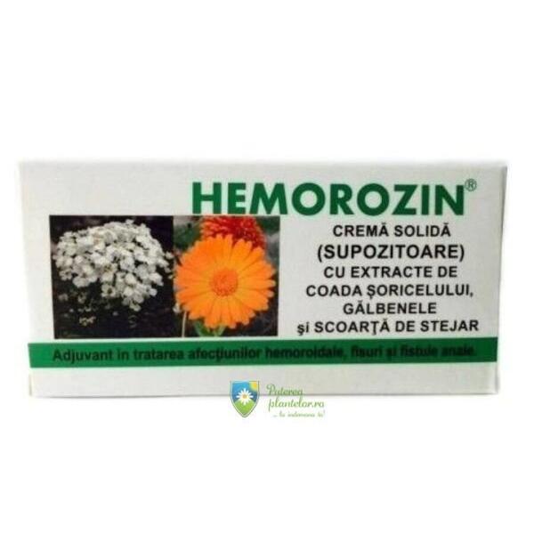 Elzin Plant Hemorozin supozitoare 10*1.5 gr