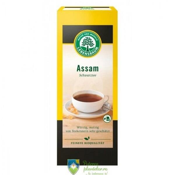 Lebensbaum Ceai negru Assam 20 plicuri