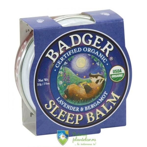 Badger Mini balsam pentru un somn linistit 21 gr