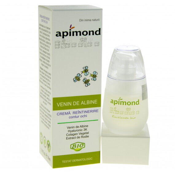 Apimond Crema reintinerire contur ochi cu celule stem Bio 30 ml