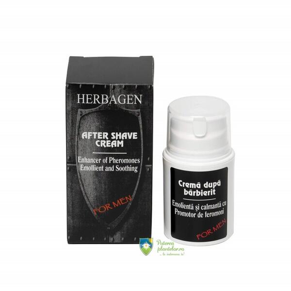 Herbagen Crema aftershave pentru barbati 50 gr