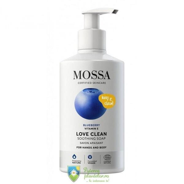 Mossa Love Clean Sapun lichid pentru maini si corp 300 ml
