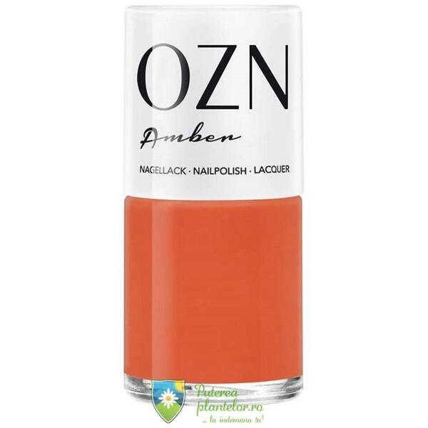 Ozn vegan nailpolish Amber oja naturala 12 ml