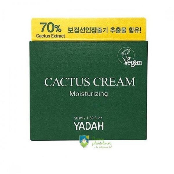 Yadah Crema hidratanta de fata cu 70% extract de cactus 50 ml