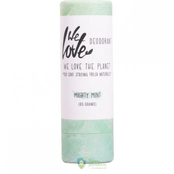 We love the planet Deodorant natural stick Mighty Mint 65 g