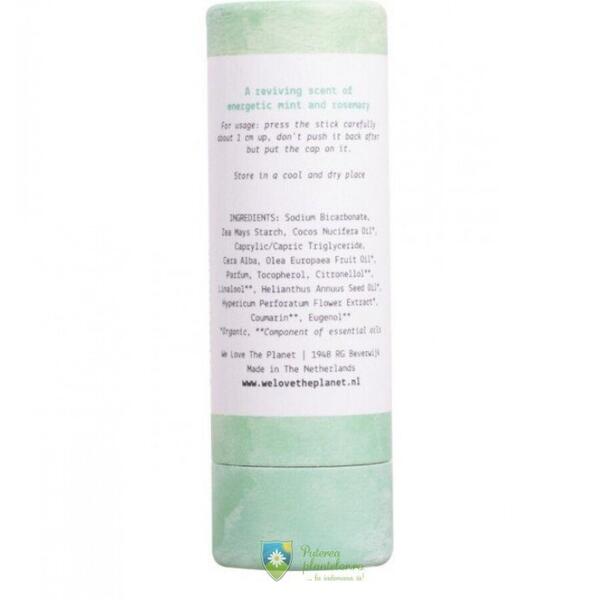 We love the planet Deodorant natural stick Mighty Mint 65 g